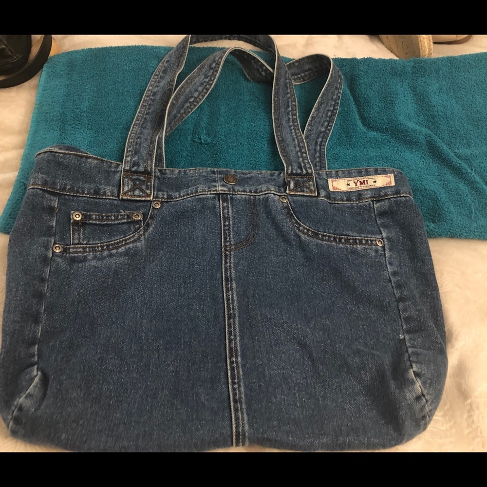 Denim Blue Jean Bag